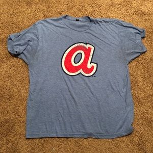Worn Out Style Atlanta Braves Soft Tee